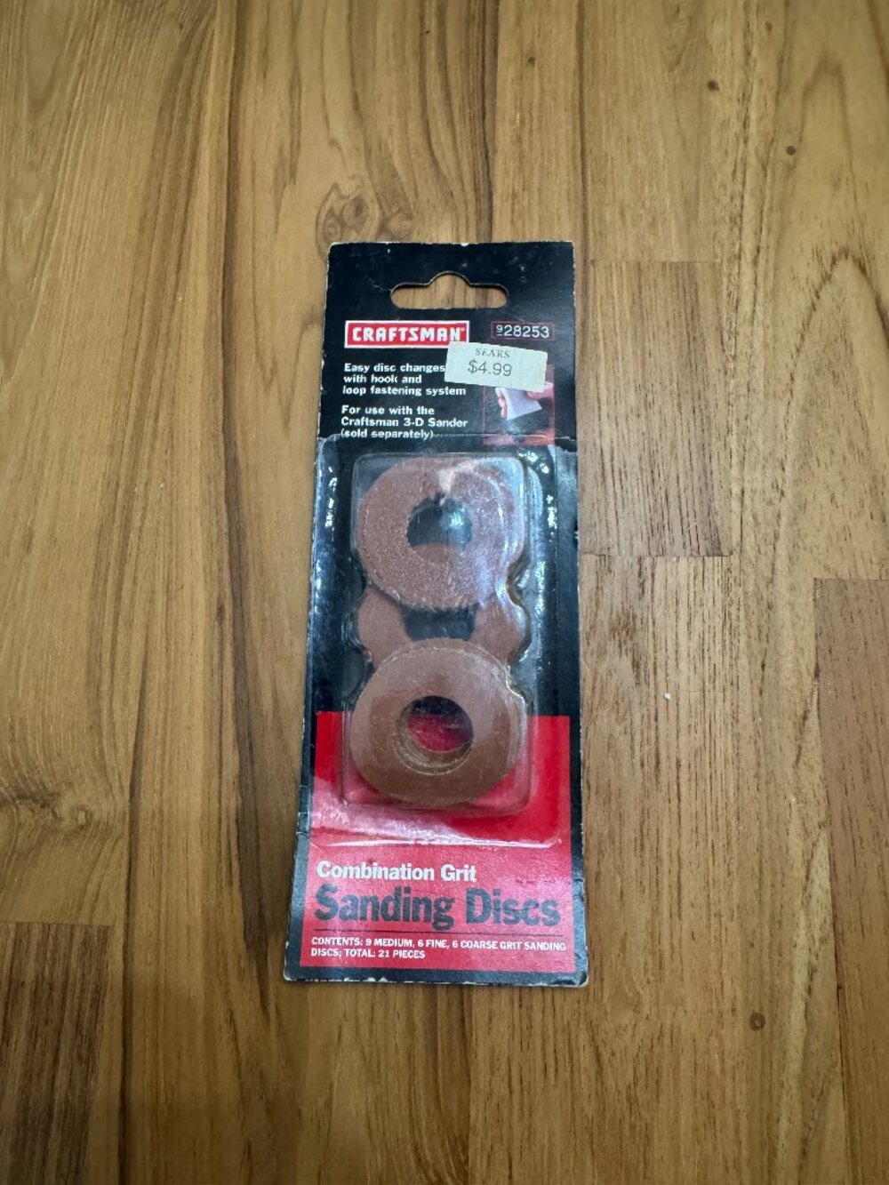 Craftsman 9-28253 Sanding Discs New Old Stock for Craftsman 3-D sander